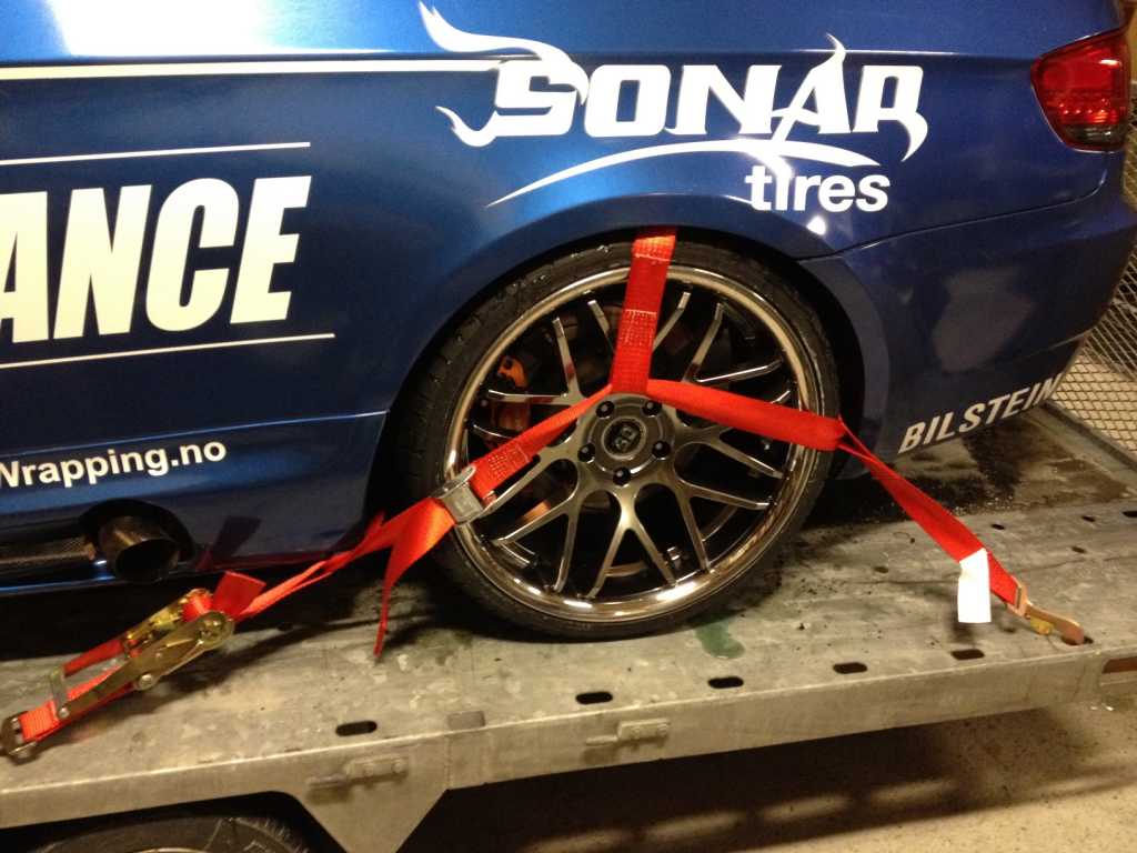 GS Performance Hjulstropp for bil på henger