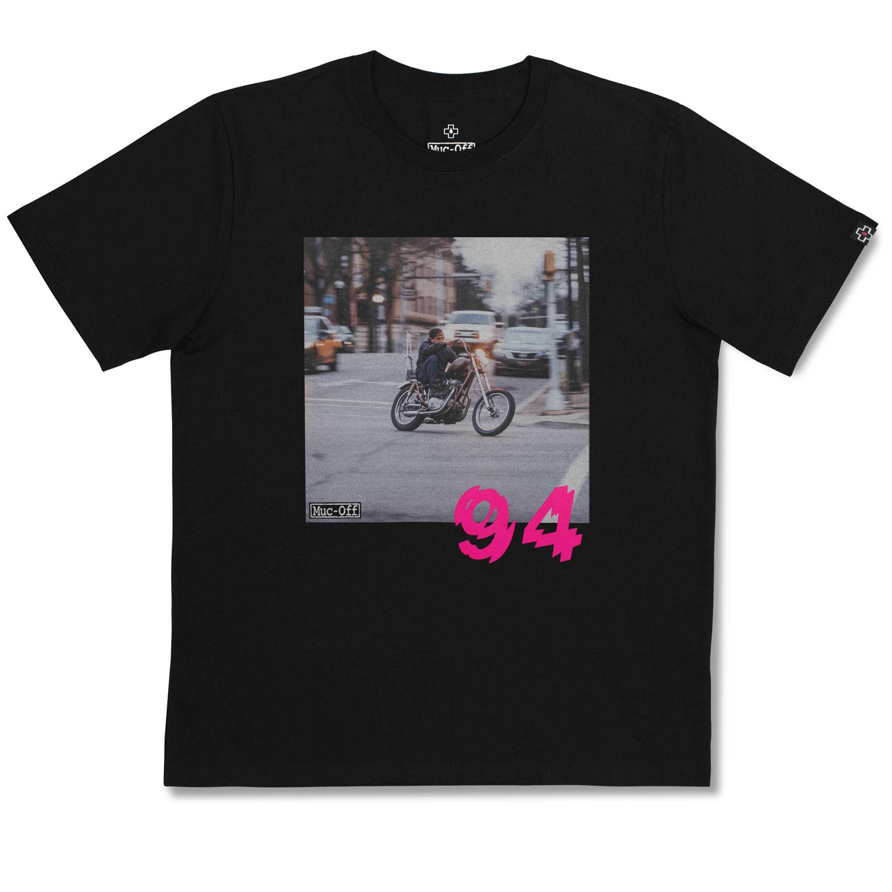 Muc-Off Black Downtown Moto T-Shirt