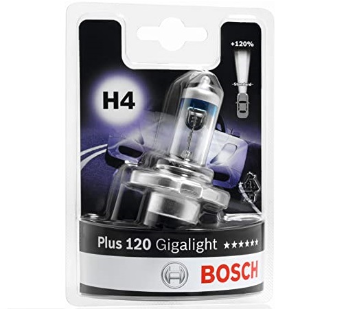 Gigalight Plus 120 lyspære<br>stykkvis - H4