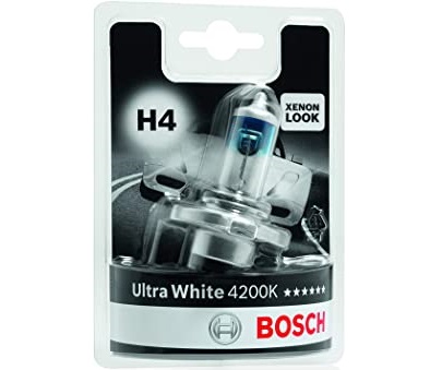 Ultra White 4200K lyspære<br>stykkvis - H4