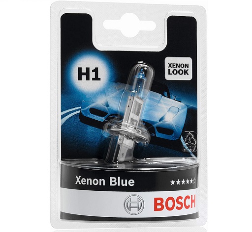 Xenon Blue lyspære<br>stykkvis - H1