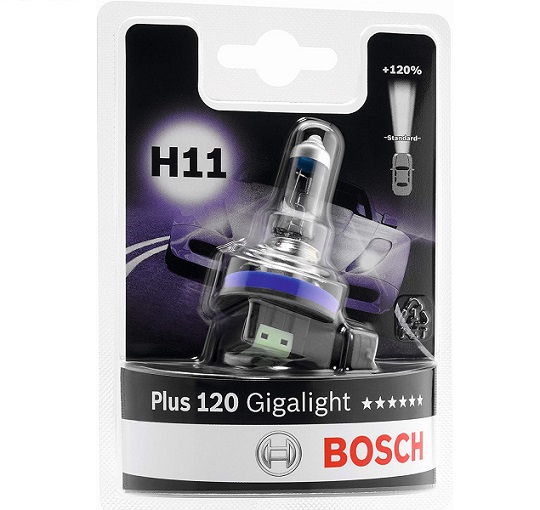 Gigalight Plus 120 lyspære<br>stykkvis - H11