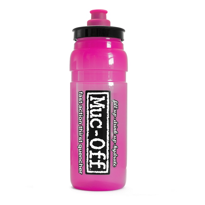 Muc-Off Pink Custom Fly Water Bottle