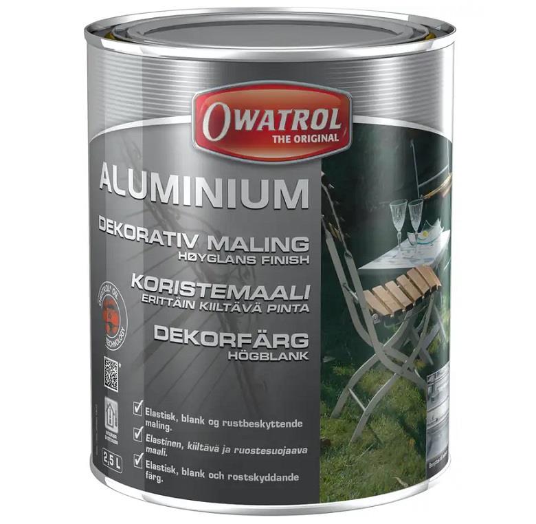 Aluminium maling<br />Owatrol