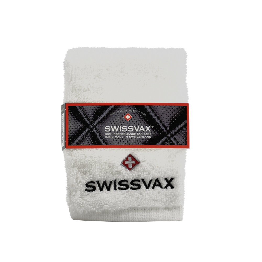 Swissvax Detail Towel White<br />Bomull klut