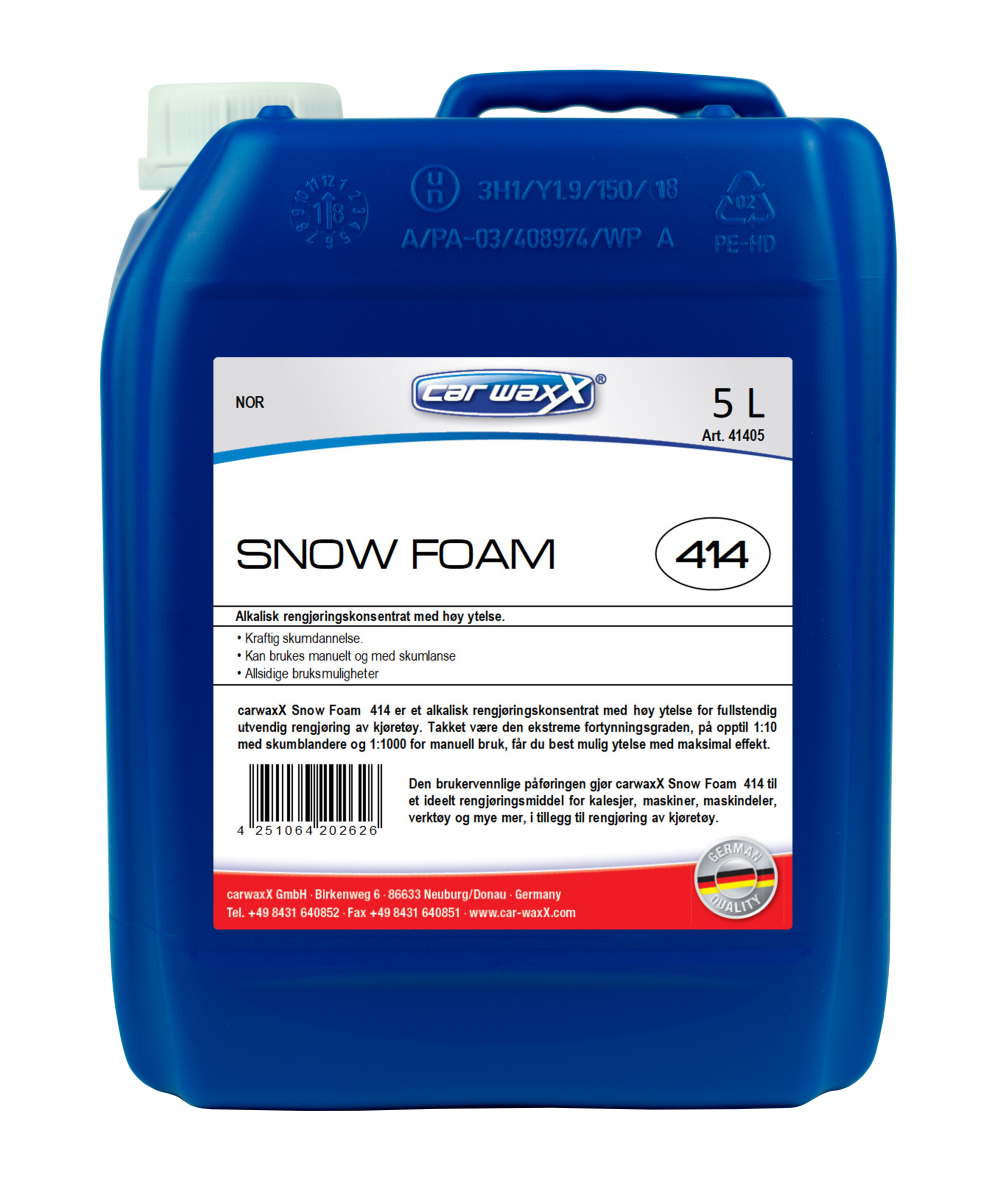 carwaxX Snow Foam