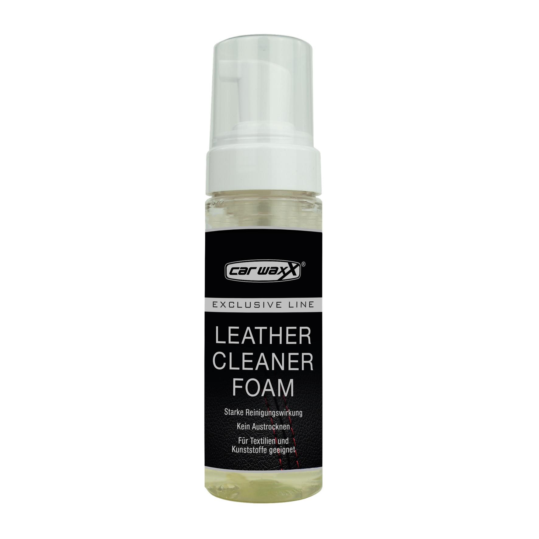 carwaxX Leather Cleaner Foam