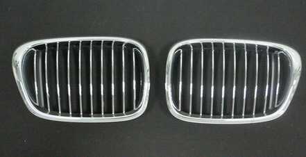 Grillsett chrome/sølv