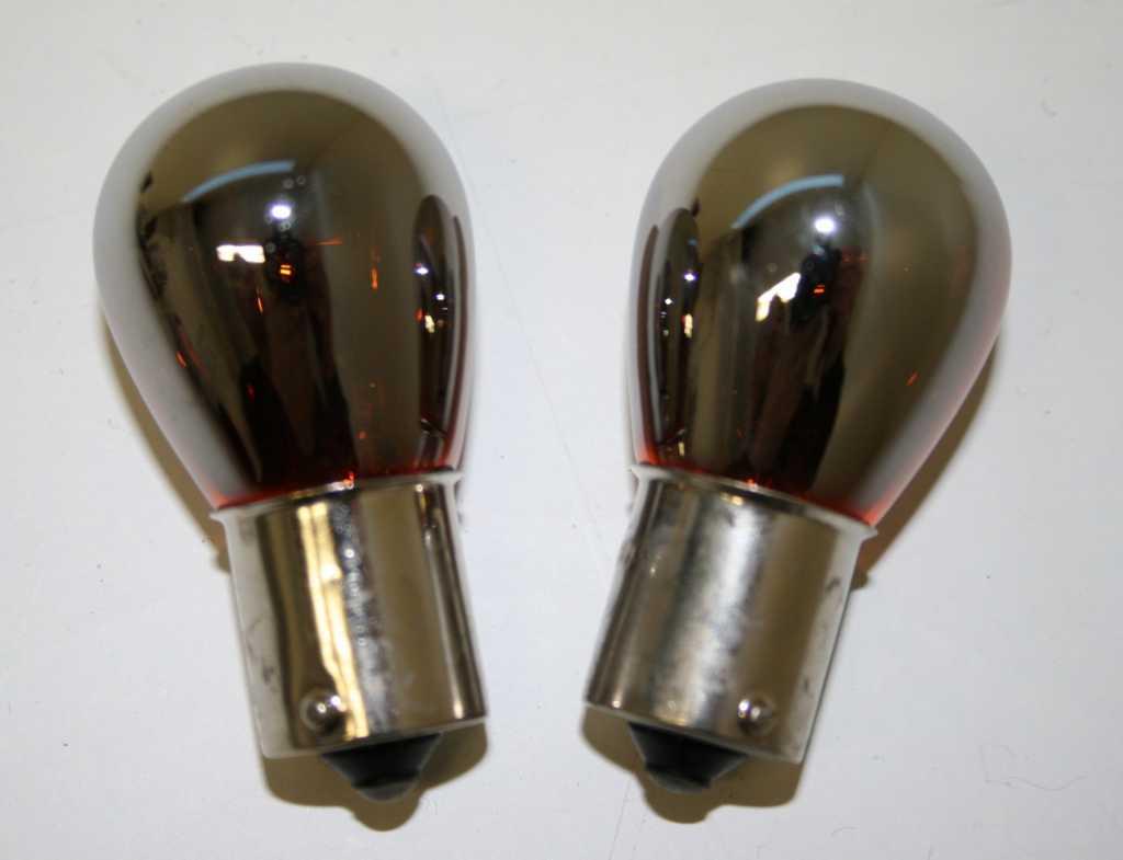 Lyspære blinklys Chrome 21w 