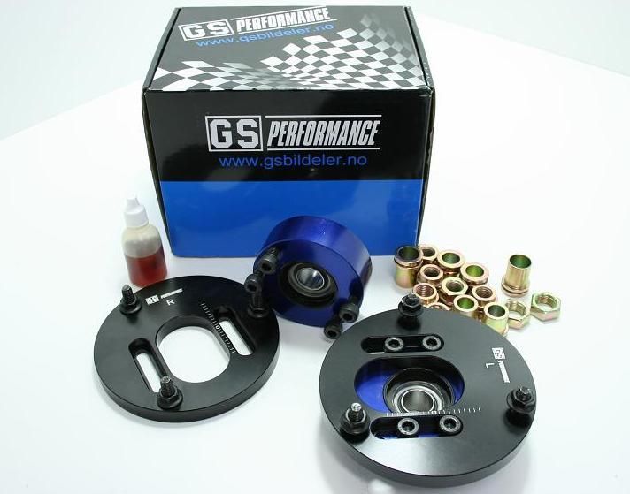 GS-performance justerbare støtdemperlager fram E-39/46