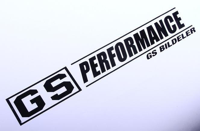 Klistermerke svart<br />44x8 cm